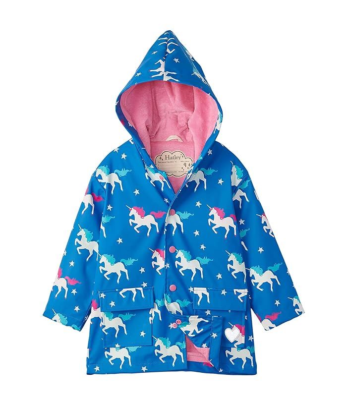 Twinkle Unicorns Colour Changing Raincoat (Toddler/Little Kids/Big Kids) | Zappos