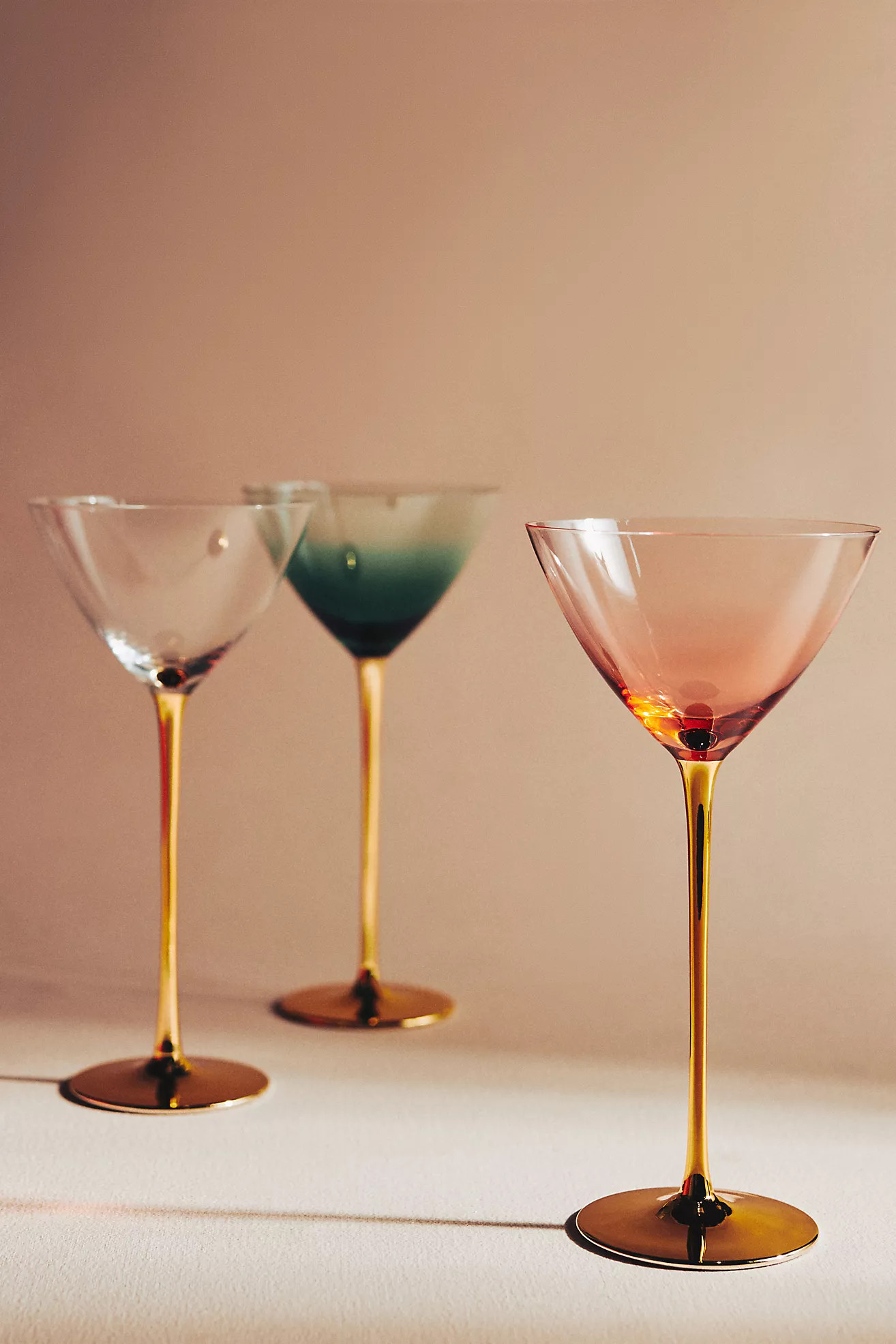Catherine Martin Starry Night Martini Glasses, Set of 4 | Anthropologie (US)