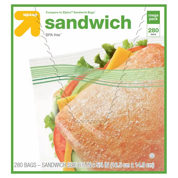Sandwich Storage Bags - up & up™ | Target