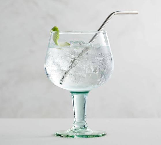 Leon Recycled Spritzer Glass | Pottery Barn (US)