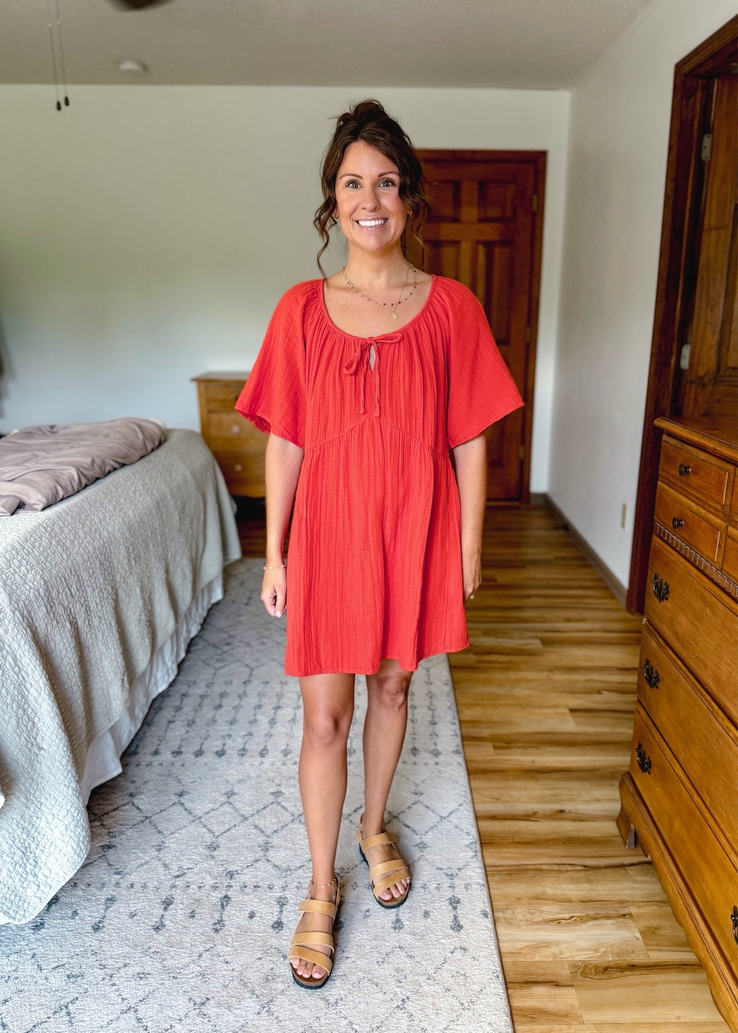 xs petite in my dress. 6 in my sandals!

#LTKPetite #LTKSeasonal #LTKgrwm