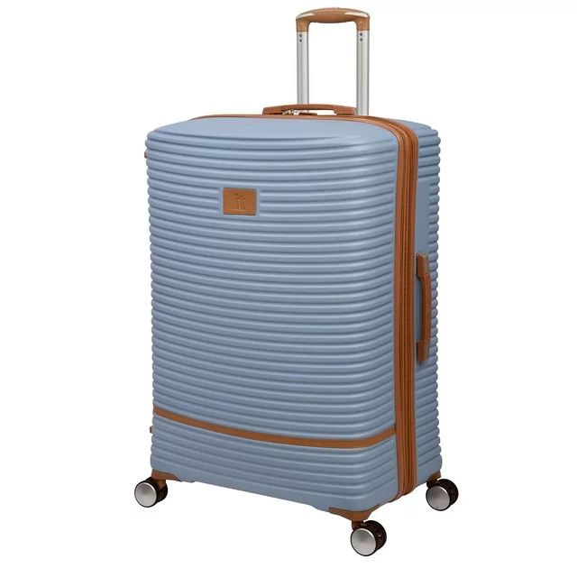 it luggage Replicating 31" Hardside Expandable Checked Spinner Luggage, Blue Fog | Walmart (US)