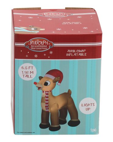 Outdoor Airblown Rudolph | TJ Maxx