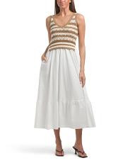 Twofer Knit Top Midi Dress | TJ Maxx