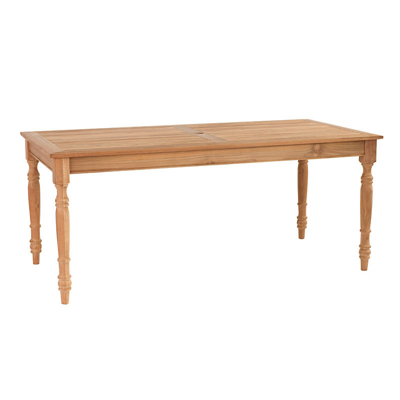 Ceylon Teak Rectangular Dining Table - Ballard Designs | Ballard Designs, Inc.