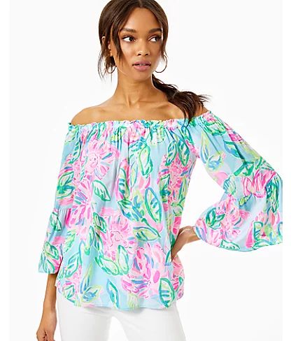 Nevie Off-The-Shoulder Top | Lilly Pulitzer