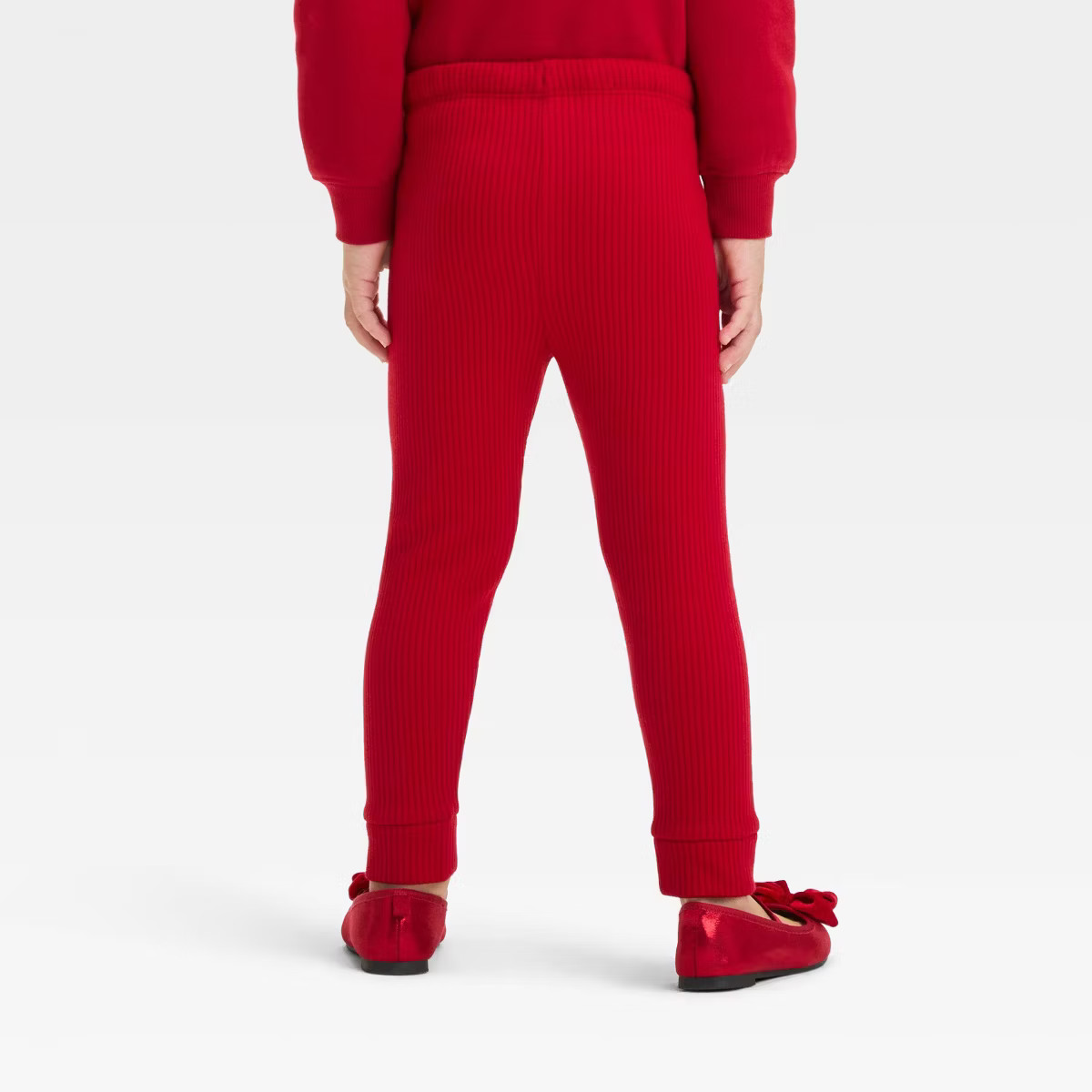 Toddler Girls' Christmas Ribbed Leggings - Cat & Jack™ | Target