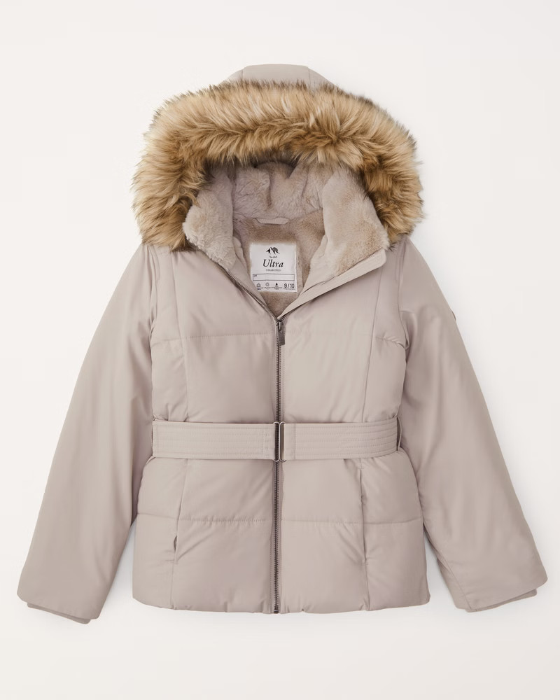 a&f ultra belted parka | Abercrombie & Fitch (US)