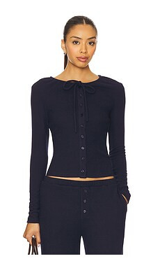 Geel Jane Cardigan in Navy from Revolve.com | Revolve Clothing (Global)