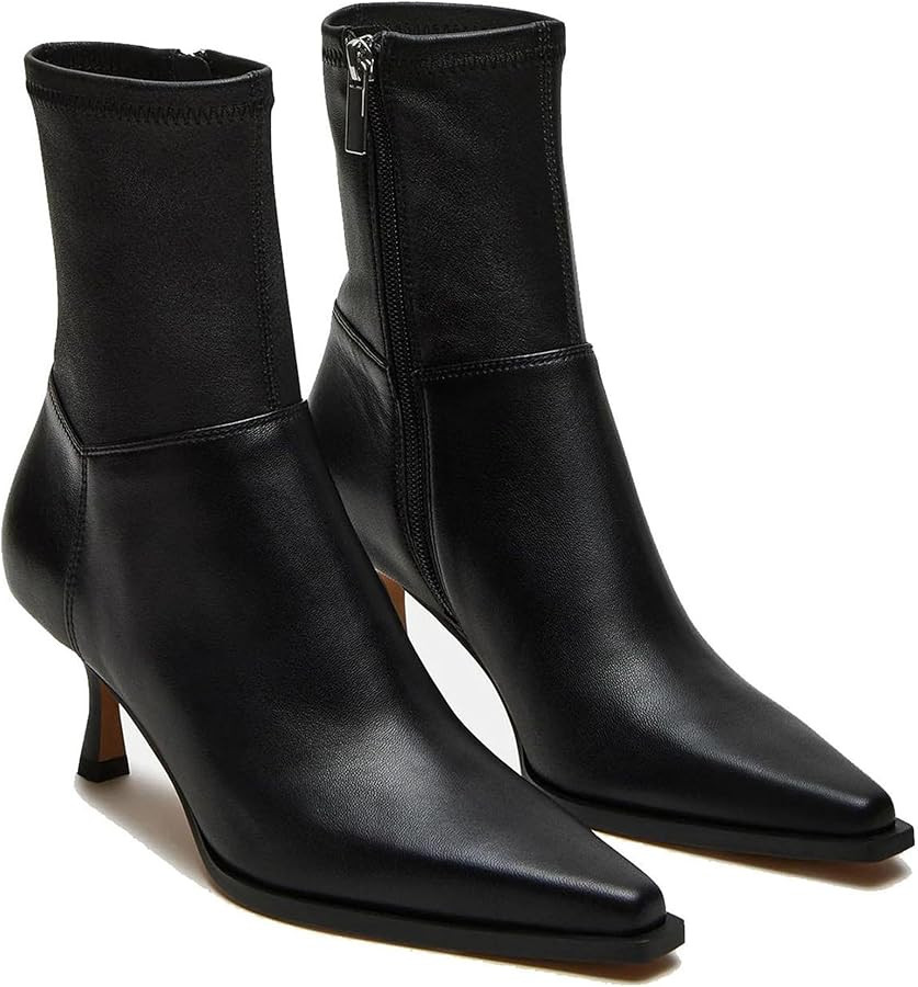 Goiphrri Women's Ankle Boots - Stiletto High Heel, Pointed Toe, Short, Side Zipper, Dress Boots -... | Amazon (US)