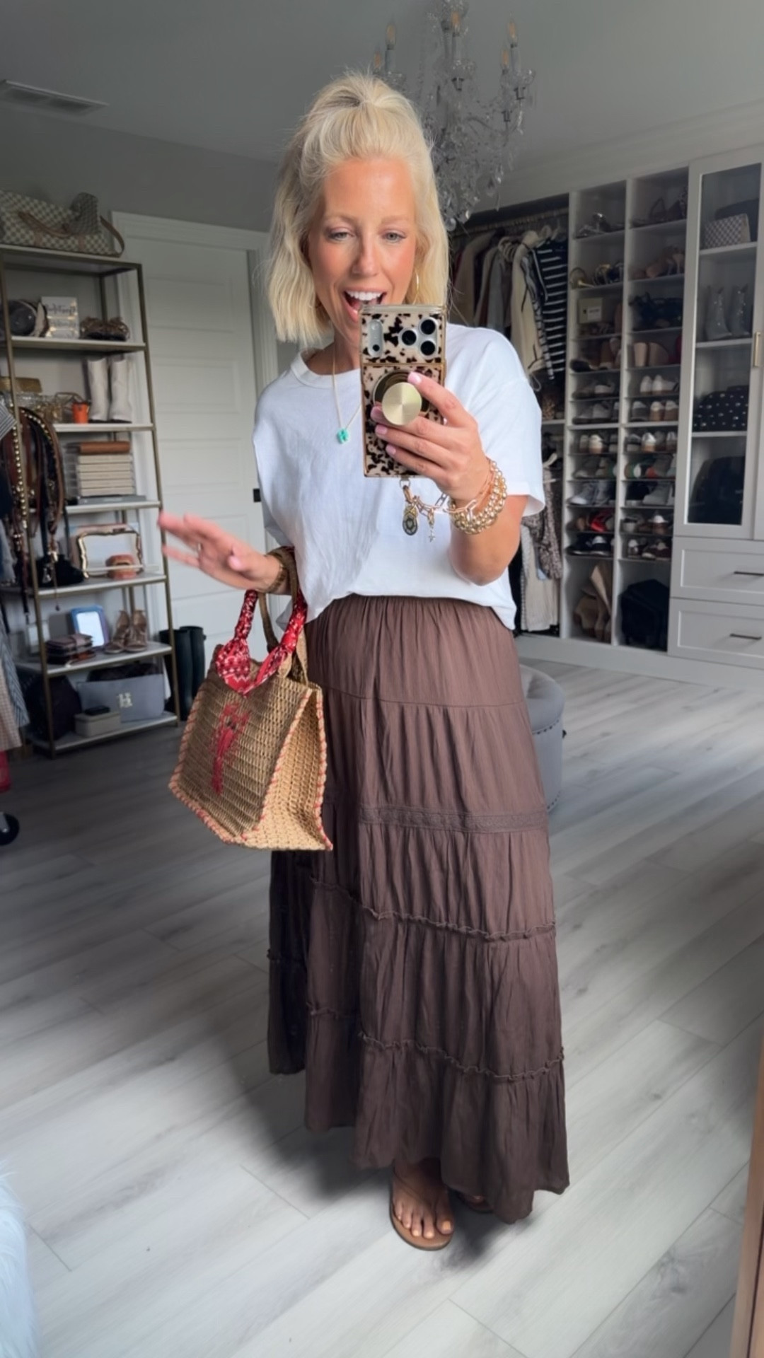 Tee medium (could have done small)
Skirt small

#LTKSaleAlert #LTKootd #LTKmomlife