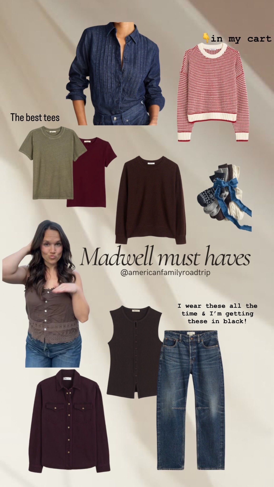 Madewell must haves! Classy up your closet with staples that last, and never go out of style. 

These are my most asked about jeans. 
5’6 S/M 

#LTKmomlife #LTKGiftGuide