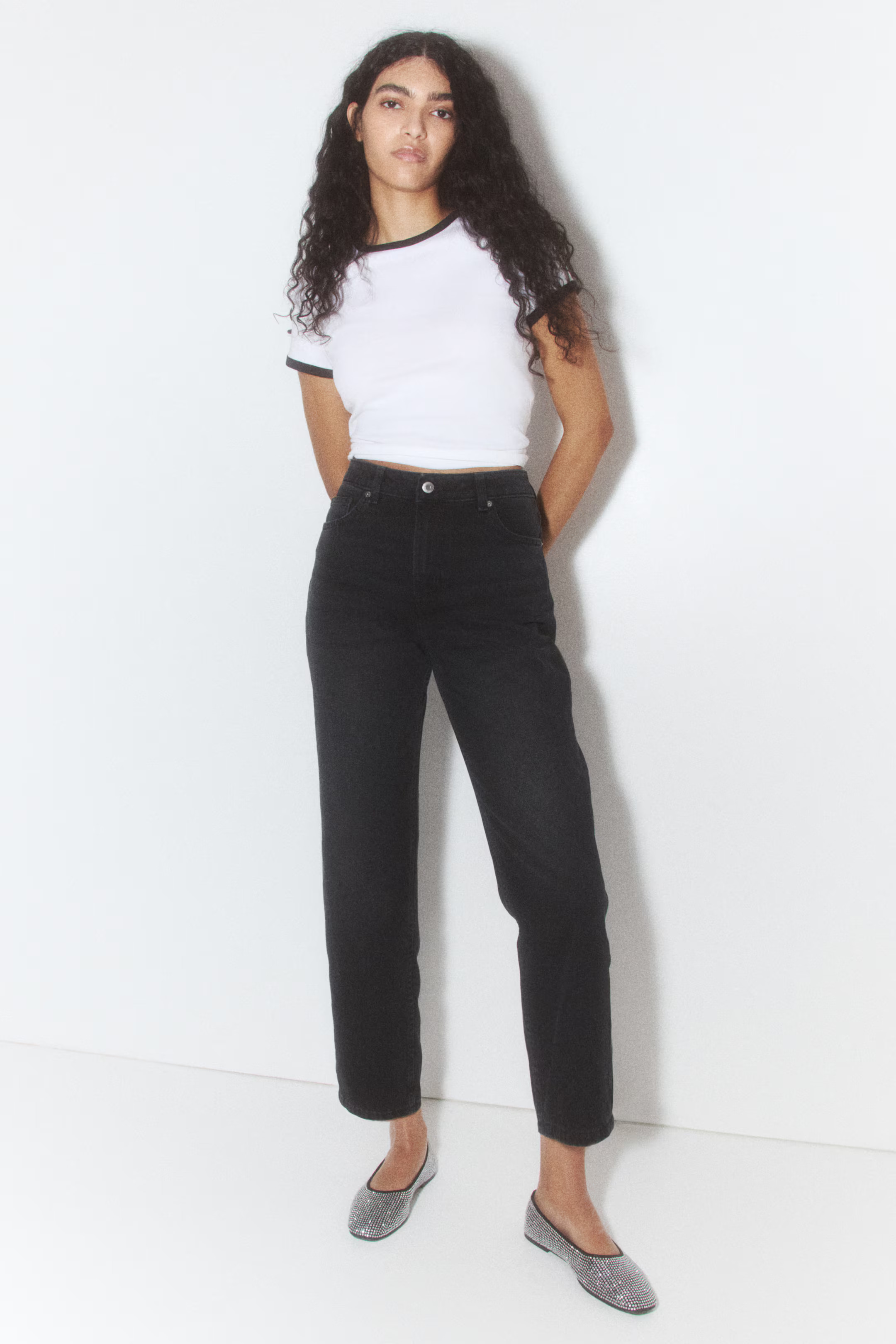 Straight High Ankle Jeans | H&M (UK, MY, IN, SG, PH, TW, HK)