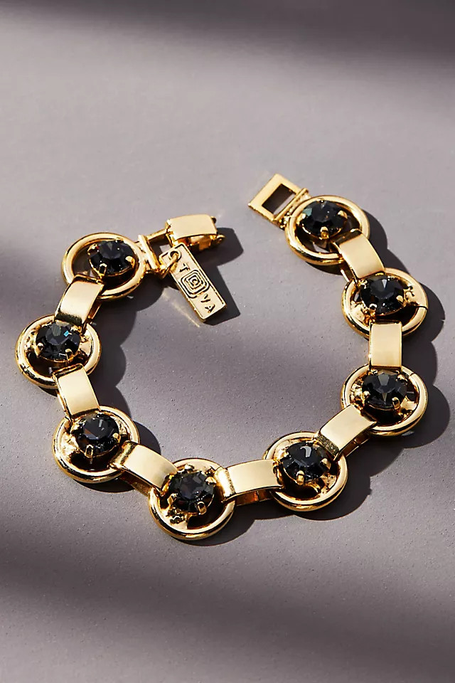 Tova Crystal Linked Bracelet | Anthropologie (US)