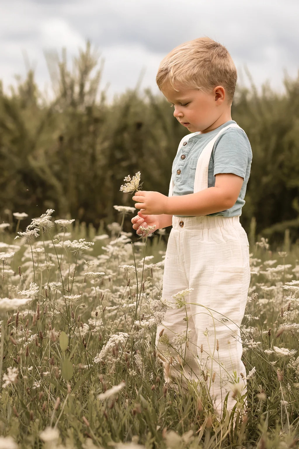 Finn Pants (light ivory muslin) | INDIE BLUE