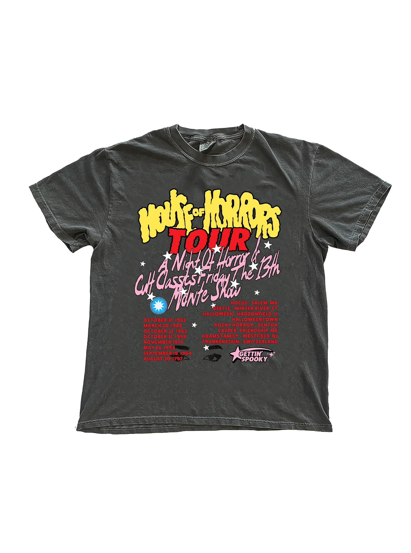 House Of Horror Tour Tee | Shop Kristin Jones