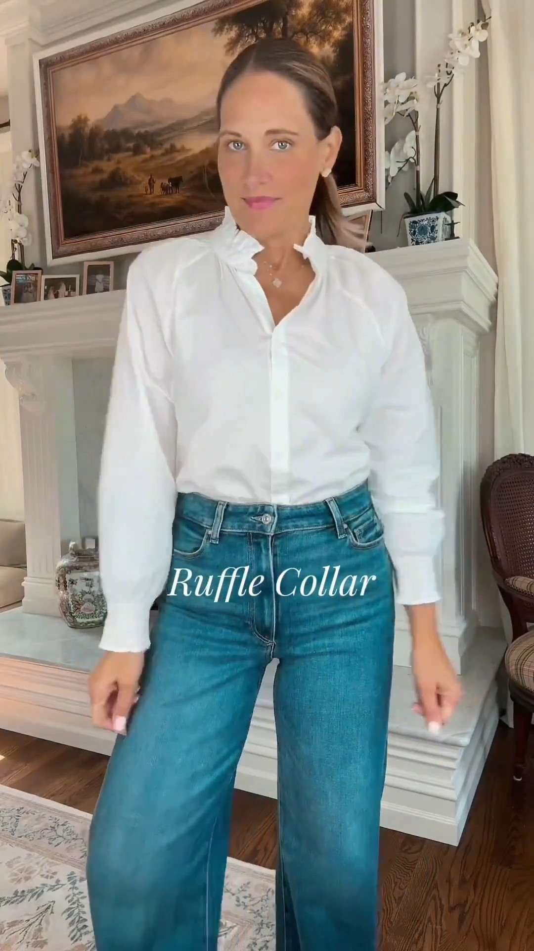 So many of you asked for this shirt and it’s back in stock. It is one we reach for nonstop! We pair it with the jeans that fit everyone! 

#LTKSeasonal #LTKOver40 #LTKMidsize