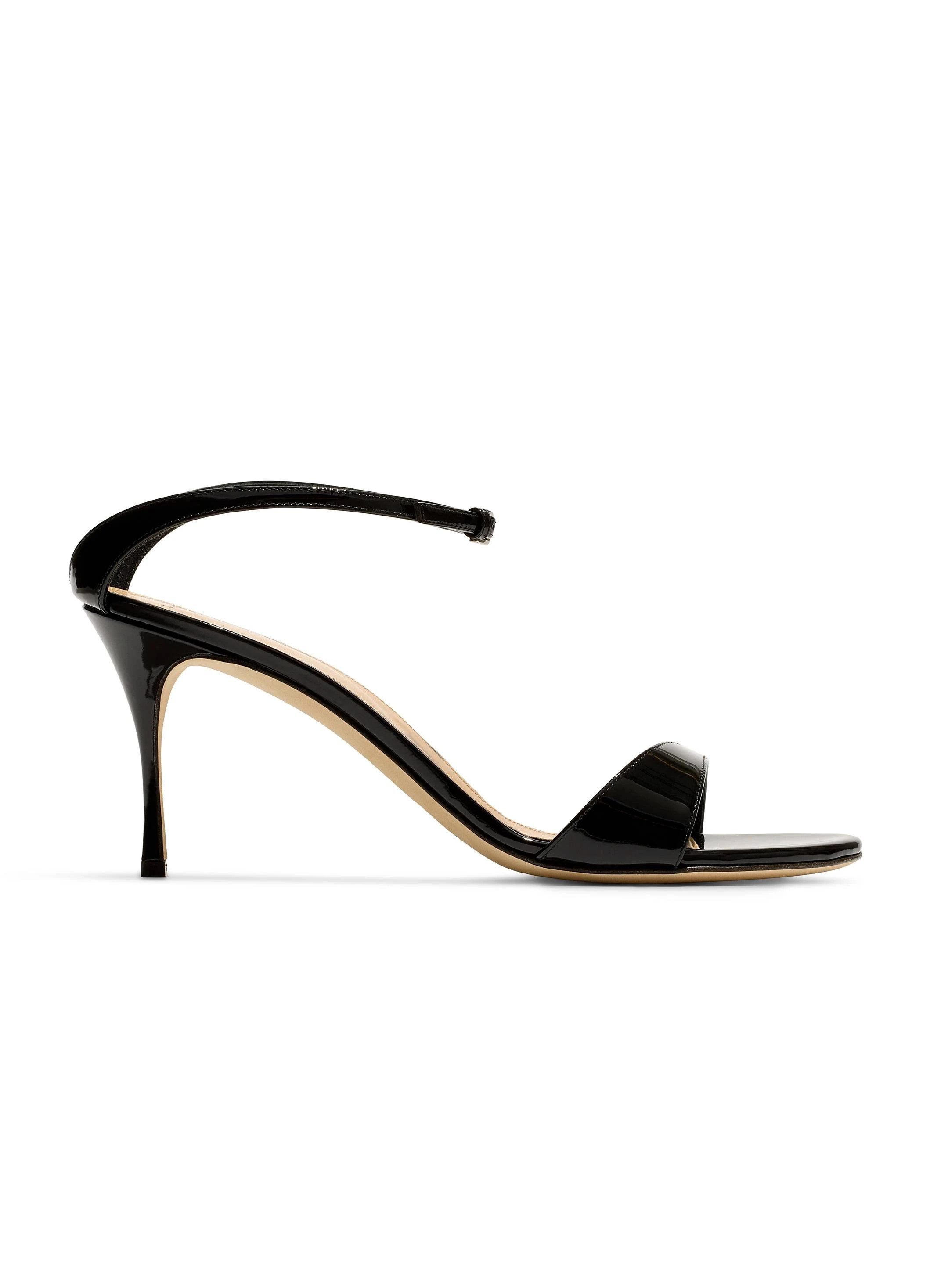 Patent Leather Sandal | St. John Knits