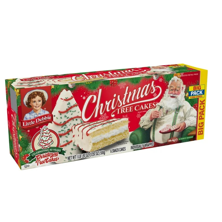 Little Debbie Big Pack Christmas Tree Cakes | Walmart (US)