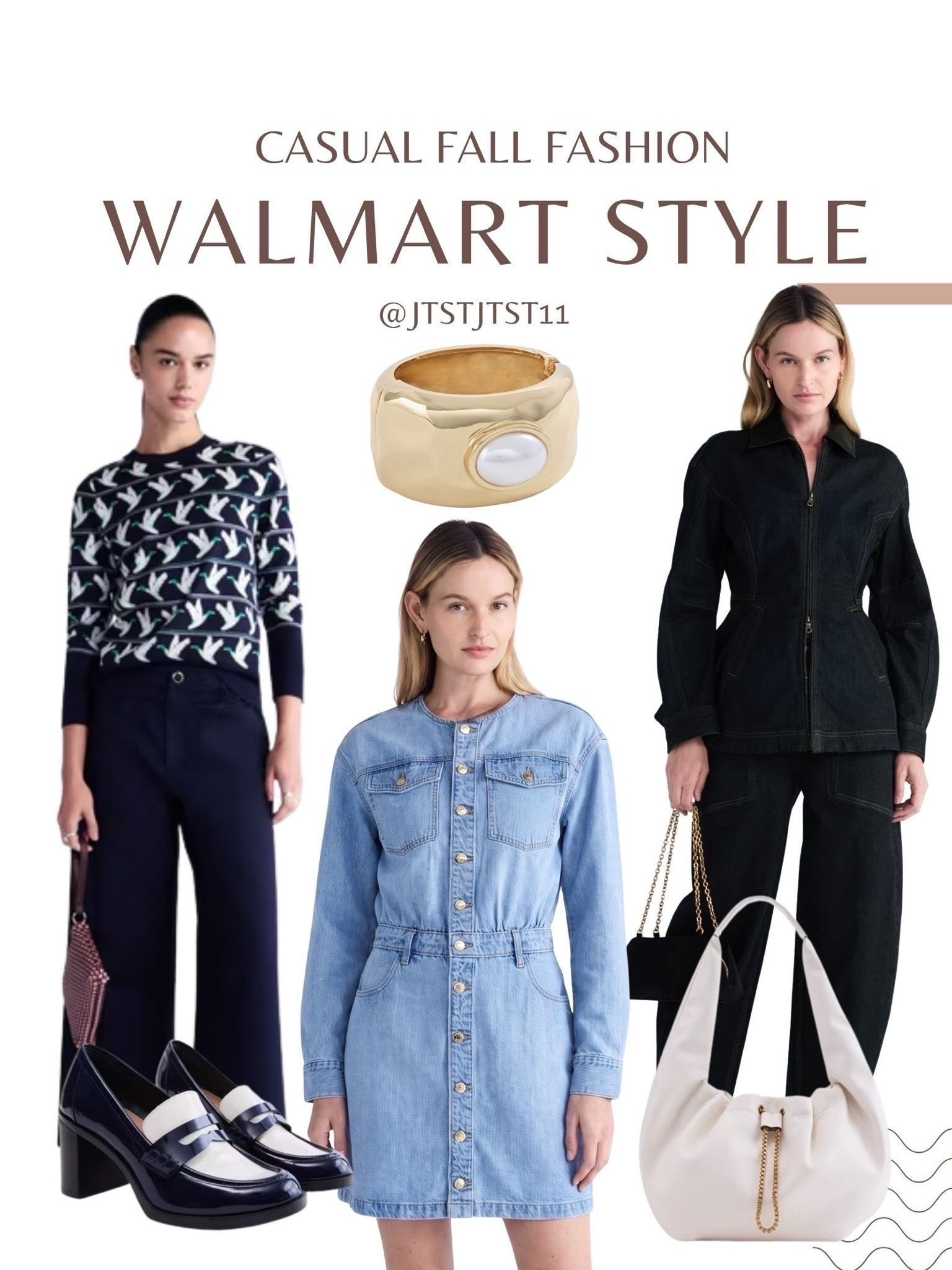 The Fall season is upon us and Walmart has some new releases in fashion that I wanted to share. All the way from Denim jackets and dresses to crewneck sweaters!

#LTKSeasonal #LTKOver40 #LTKTravel #LTKgrwm #LTKootd #LTKMidsize #LTKWorkwear