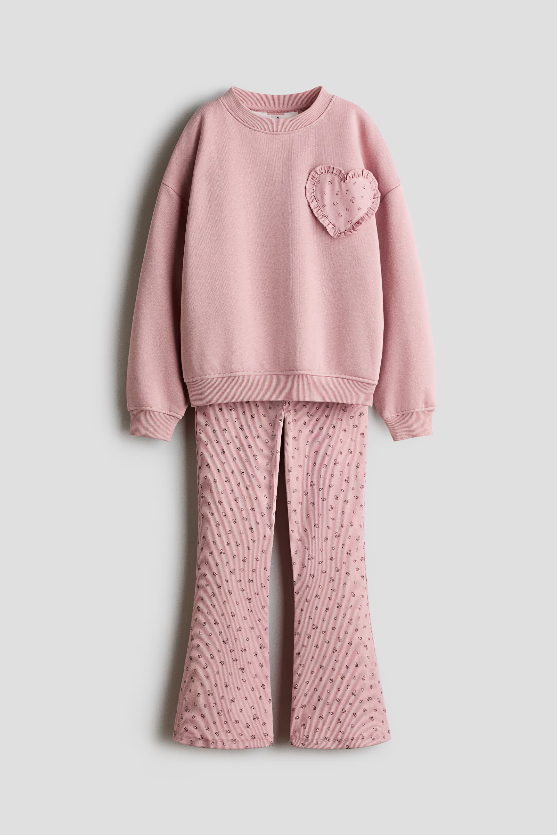 2-Piece Appliquéd Set | H&M (US, CA, MX)