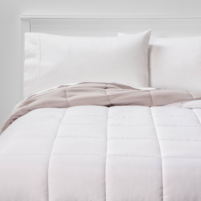 Reversible Microfiber Solid Comforter - Room Essentials™ | Target
