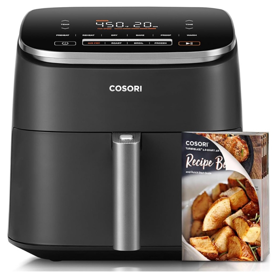 I have had many brands of air fryers but the cosori is a fav! I use it daily! 