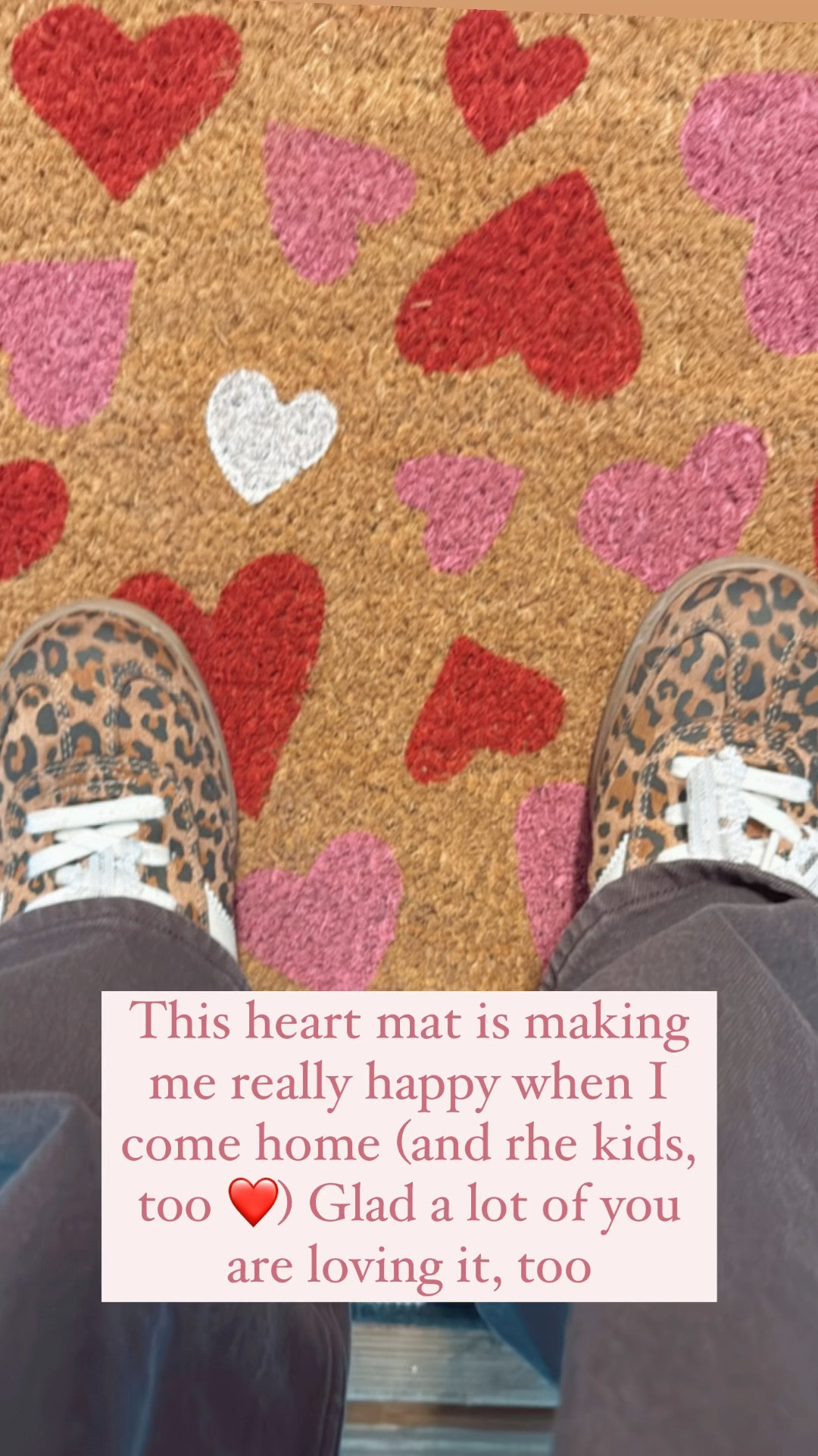 This Valentine’s Day mat is soooo cute 

#LTKStyleTip #LTKSeasonal #LTKFindsUnder50