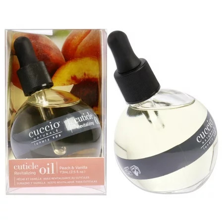Cuccio Naturale Revitalizing Cuticle Oil Peach & Vanilla 2.5 fl oz Nourish Renew Restore | Walmart (US)