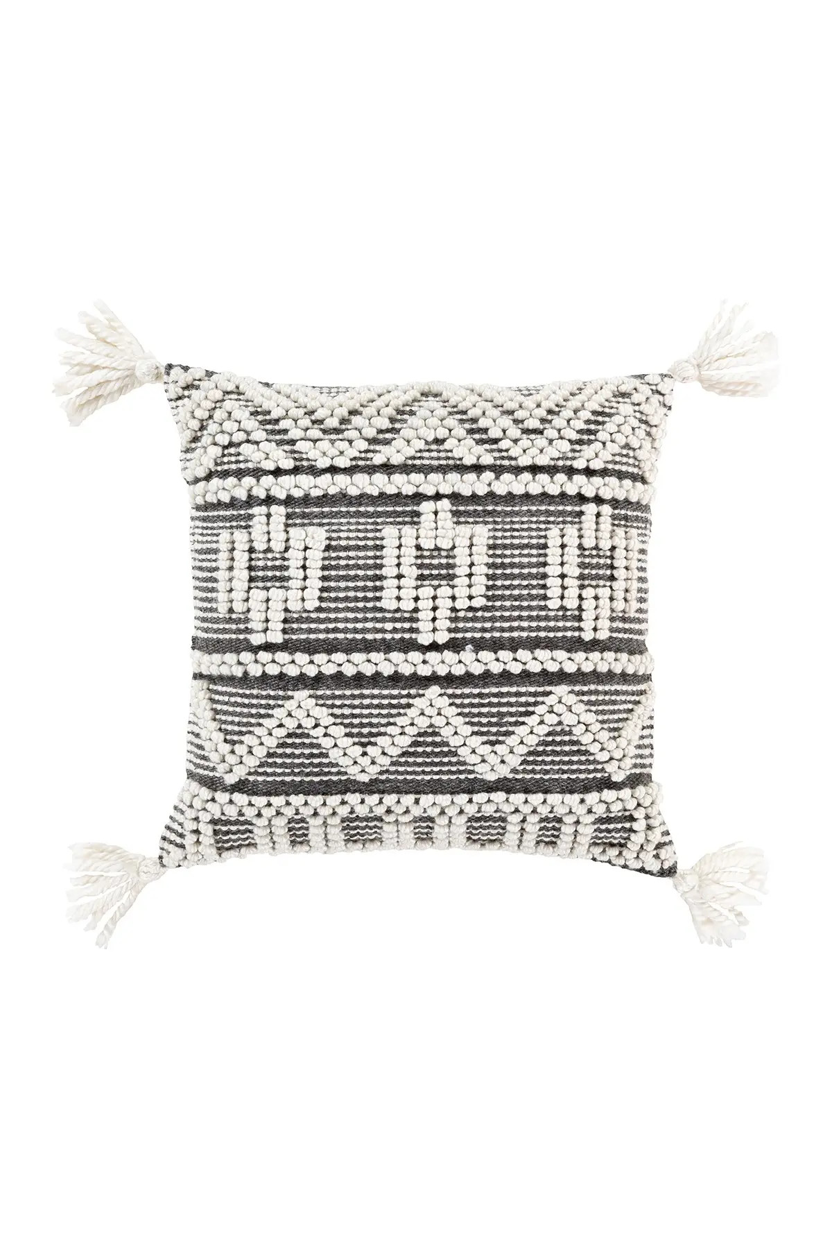 SURYA HOME Black Faroe Bohemian Throw Pillow at Nordstrom Rack | Nordstrom Rack