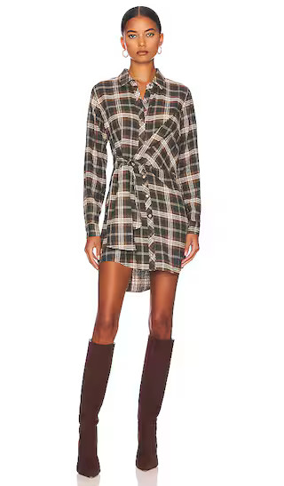 Brynn Mini Dress in Tar | Revolve Clothing (Global)