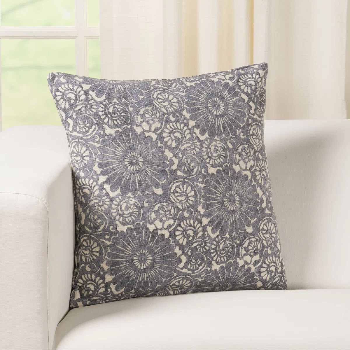 Hansah Geometric Reversible Throw Pillow | Wayfair North America