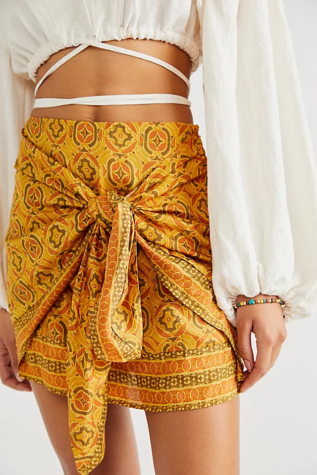 Imogen Sarong Skirt | Free People (Global - UK&FR Excluded)