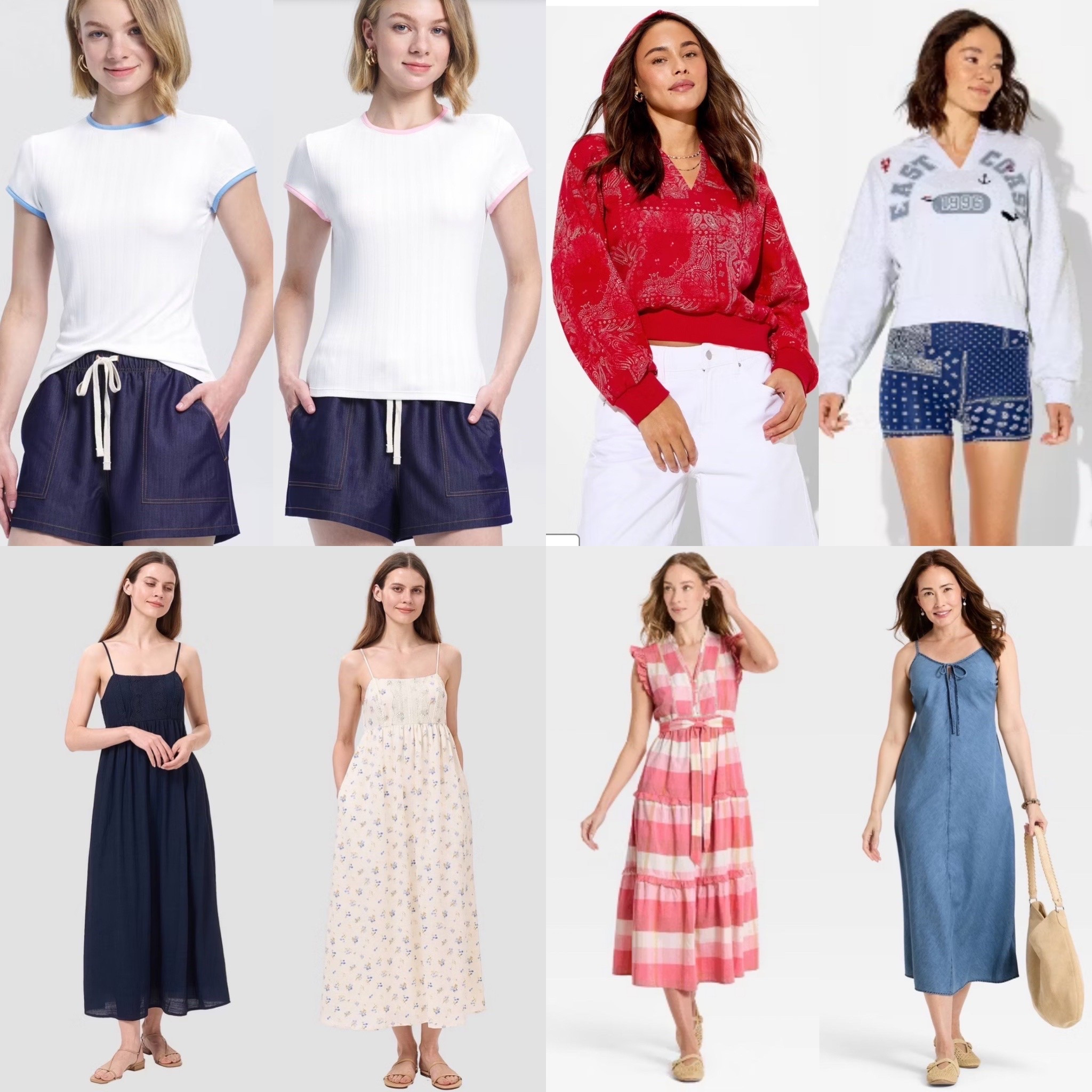 New arrivals at Target! Dresses, tees, swimsuits, and more!