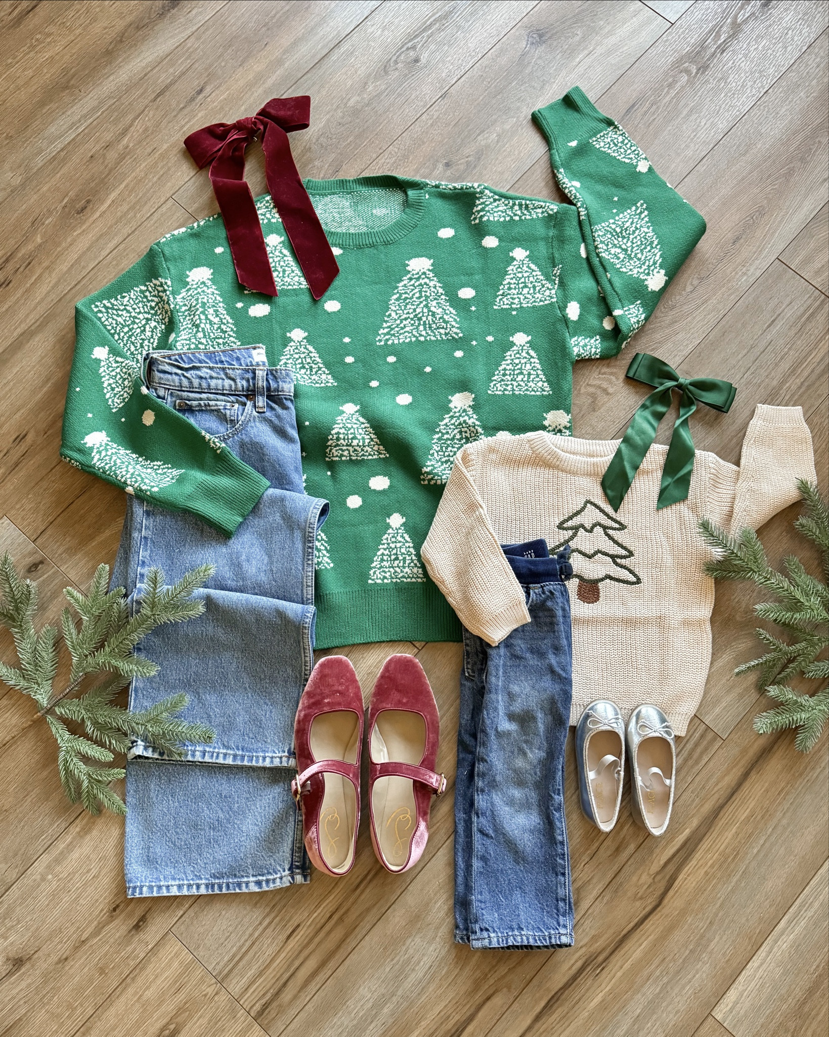 christmas outfits. matching mommy me christmas outfit. christmas sweater. 

#LTKHoliday #LTKSeasonal #LTKGiftGuide
