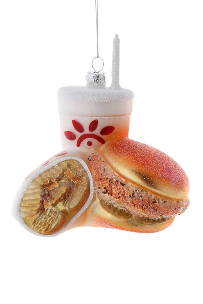 Fast Food Chicken Ornament | Burke Decor