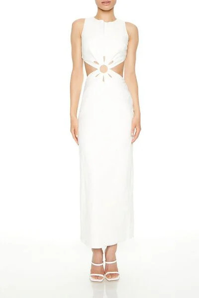 Sleeveless Cutout Maxi Dress | Forever 21