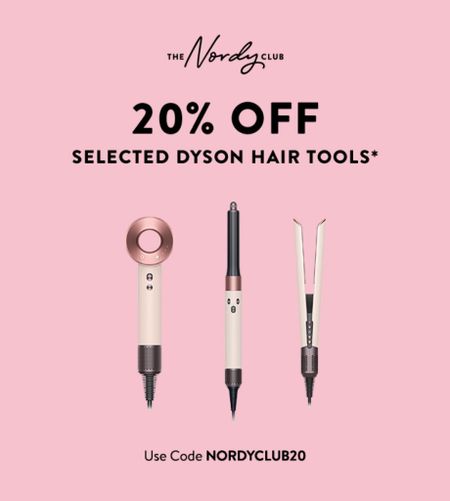 Dyson Hair Tools - Nordstrom Mothers Day Sale 

Use Code: NORDYCLUB20

#LTKsalealert #LTKGiftGuide #LTKbeauty