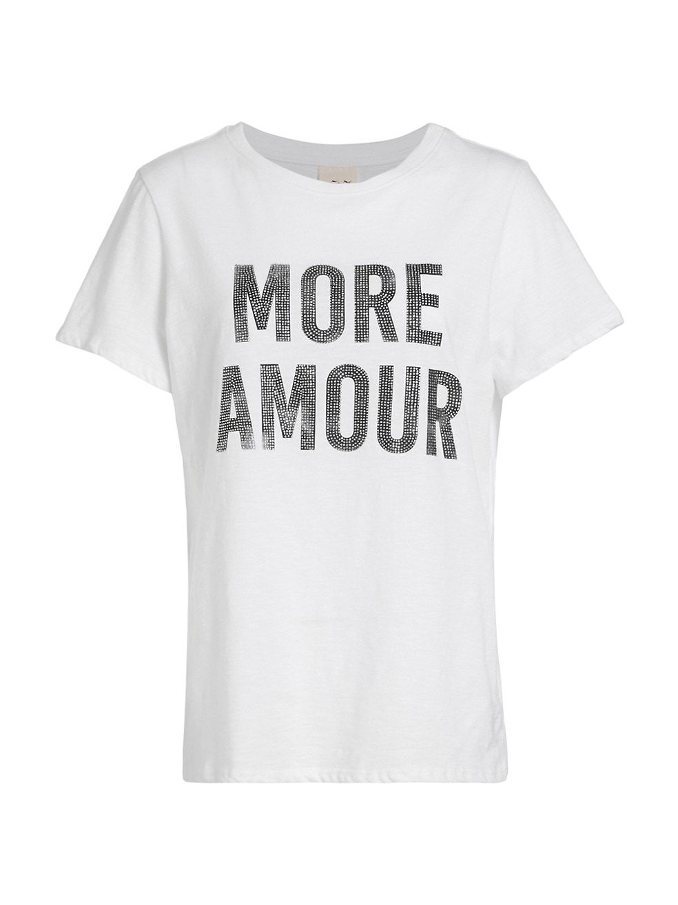 More Amour Rhinestone-Embellished CottonTee | Saks Fifth Avenue