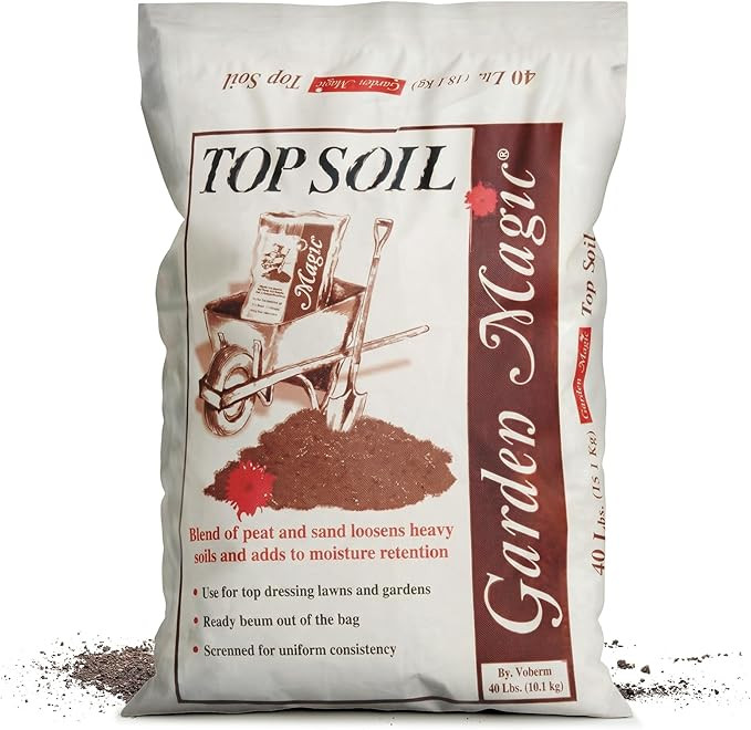 Michigan Peat 40 Pound Bag Garden Magic Organic Planting Potting Top Soil Blend Mix for Indoor an... | Amazon (US)
