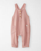 Baby Organic Cotton Gauze Overalls | Carter's