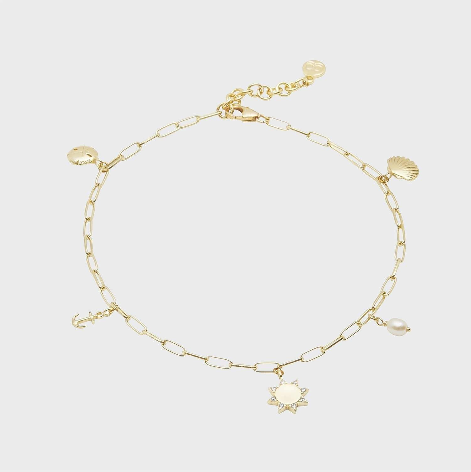 Seashell Charm Anklet | Gorjana