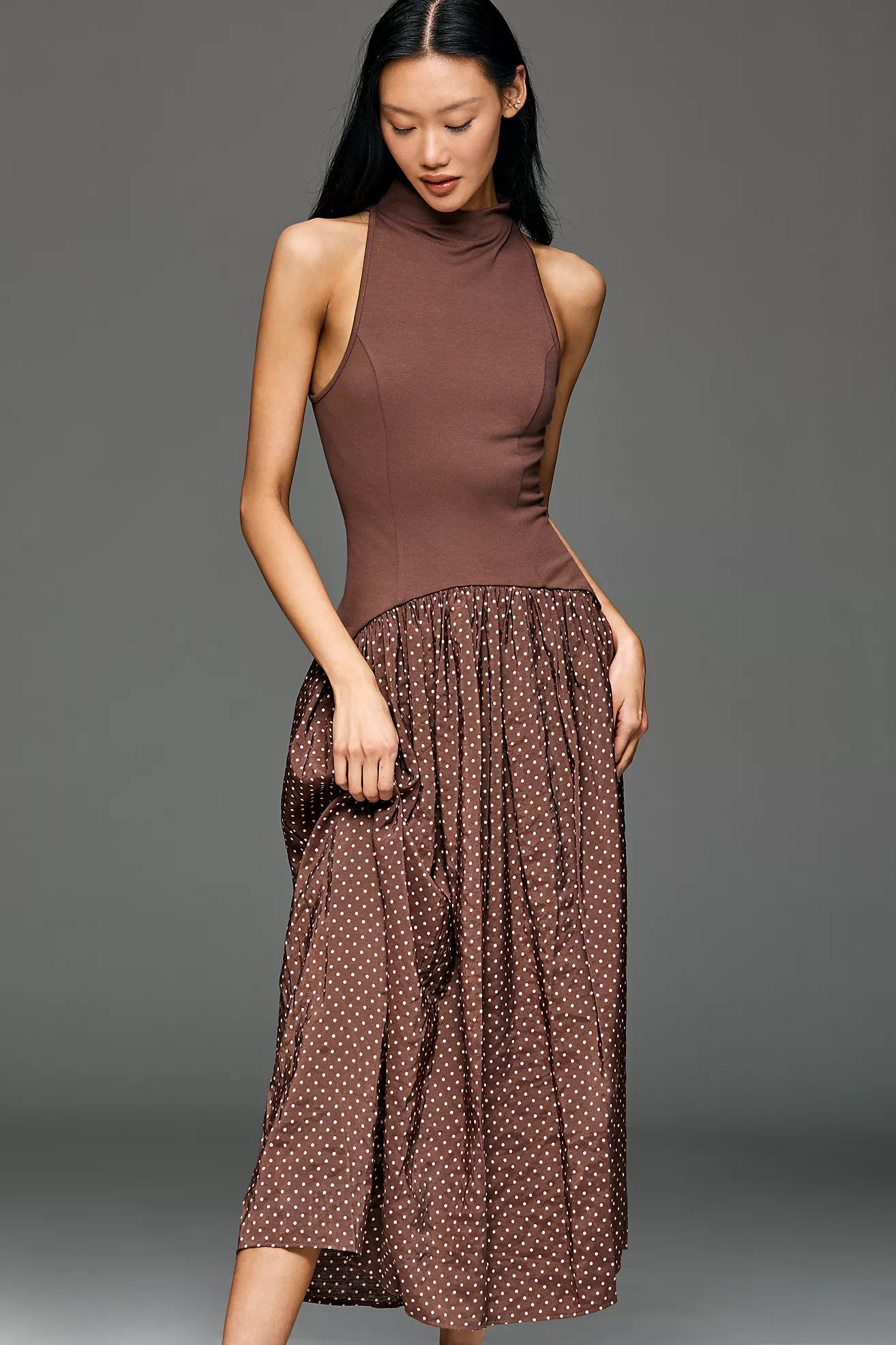 The Mariana Drop-Waist Maxi Dress by Maeve | Anthropologie (US)