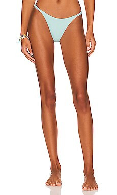Maaji Micro Mini Reversible Bikini Bottom in Sea Glass from Revolve.com | Revolve Clothing (Global)