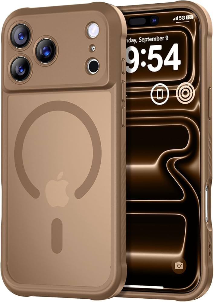 Thomo Magnetic for iPhone 17 Pro Max Case, [Compatible with Magsafe] [Full Camera Protection] Tra... | Amazon (US)