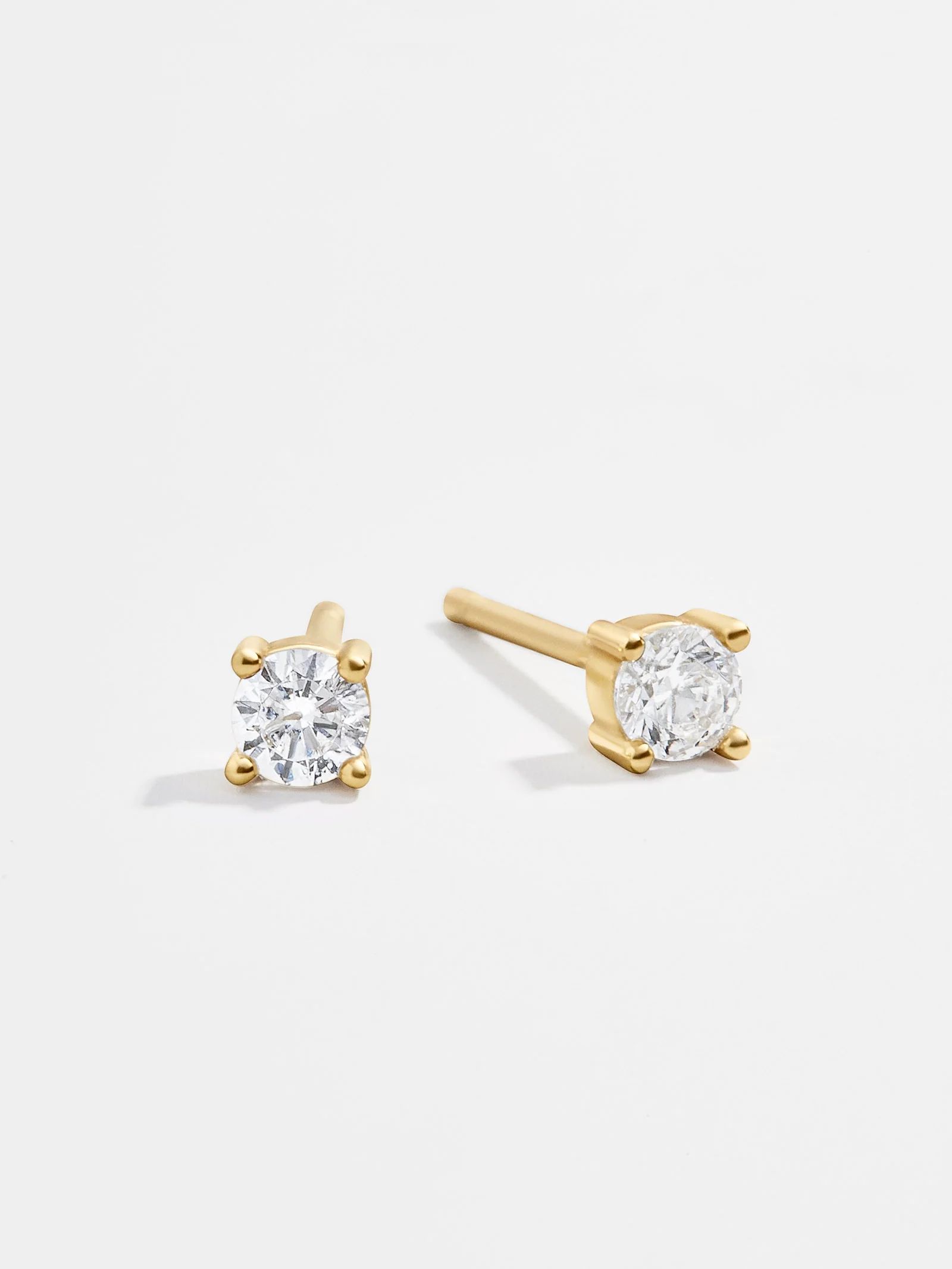 Rene 18K Gold Earrings -Circle | BaubleBar (US)