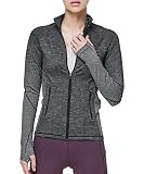 Lululemon Ready to Run Jacket - LNRR/BLK (Lunar Rock/Black) (8) | Amazon (US)
