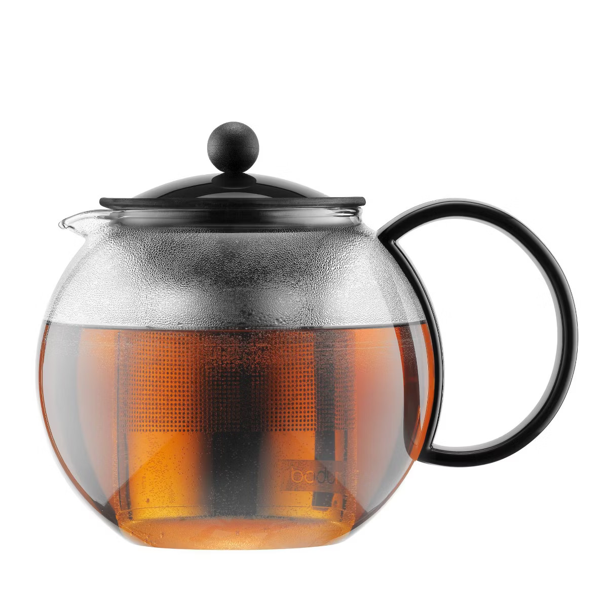 Bodum 34oz Assam Tea Press with Stainless Steel Filter: Glass Teapot & Infuser, Dishwasher-Safe, ... | Target