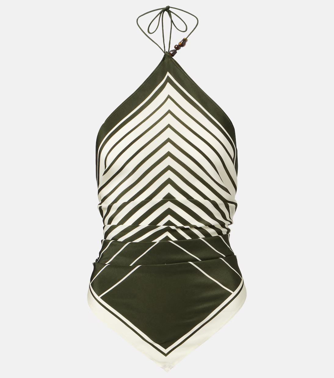 Leilana printed silk top | Mytheresa (UK)