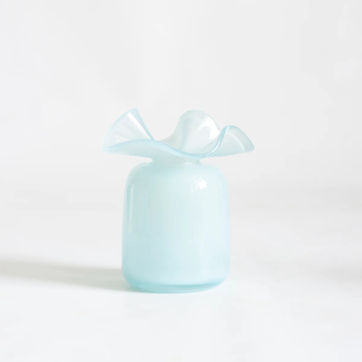 Glass Wavy Bud Vase | Susan Gordon Pottery